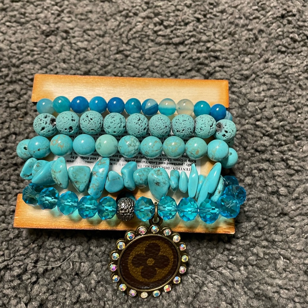 Upcycled LV bracelets from Keep it Gypsy